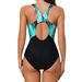 New Women's One-piece Swimsuit Racing Sports Swimming Suit Backless_desvips.com
