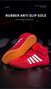 professional Boxing Shoes Competition Training Men Wrestling Shoes Fight Fighting Sanda Weightlifting Squat Shoes Women Gym Anti-slip_desvips.com