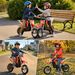 Hillmiles MileRocke 1 Children's E-Motorcycles 36V 4Ah Battery 20km Range 480W Motor Dual Suspension 12" Tires Children's Electric Bicycle_desvips.com