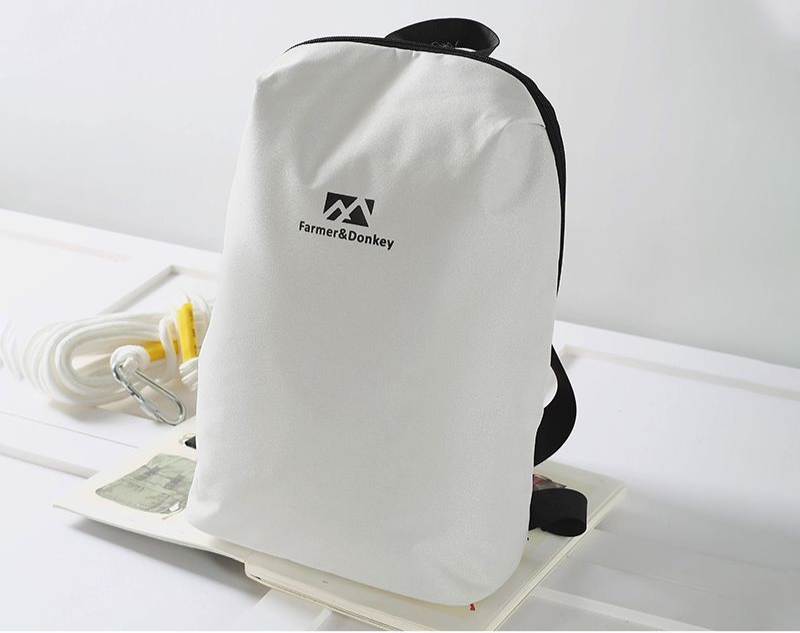 Farmer Donkey Casual Simple Hiking Water-resistant Backpack Men Women, Lightweight For Travel, Cycling, And Hiking, 10L_desvips.com