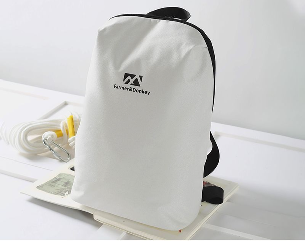 Farmer Donkey Casual Simple Hiking Water-resistant Backpack Men Women, Lightweight For Travel, Cycling, And Hiking, 10L_desvips.com