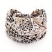 Cool Hot Girl Style Leopard Print Sports Headband Brimmed Elastic Headband Sweat Absorbing Headscarf_desvips.com
