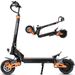 MAXTURN X1 Ultra Adult E-scooter 48V 20.8AH Battery 1100W*2 Dual Motors Dual Suspension 10" Off-road Electric Scooter_desvips.com