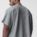 Short-Sleeved Men's Summer New American-Style Trendy Brand Sports T-Shirt With Contrasting Color Splicing Design,_desvips.com