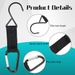 Metal Hanging Buckles For Bat Bags And Water Bottles, Suitable For Baseball, Tennis, Softball, And Football Bags, Outdoor Sports Equipment Hooks (2 Pa_desvips.com