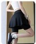 Plus-size Women's Culottes, Summer Outerwear, Three-quarter Length Shark Fin Shorts, Anti-exposure, Outdoor Cycling, Yoga Shorts_desvips.com
