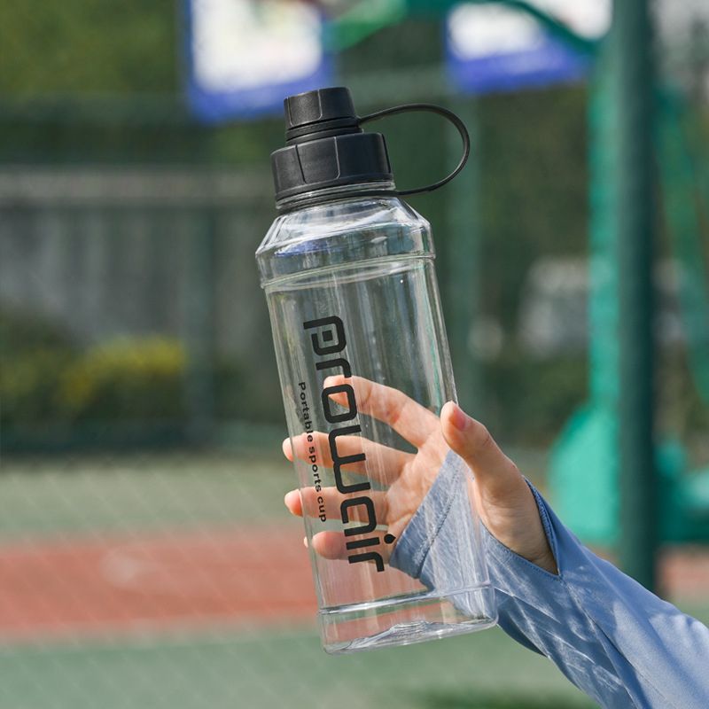 Creative 1000ML Large Capacity Plastic Cup Sealed Leak-proof Direct Drink Sports Outdoor High Temperature Resistant_desvips.com