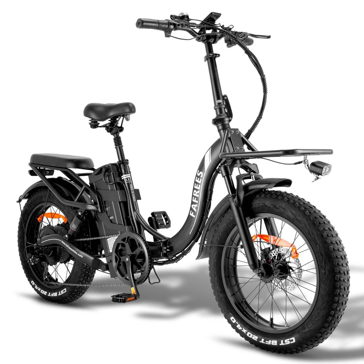 Fafrees F20 X-Max Electric Bike 20*4.0 Inch Fat Tire 750W Brushless Motor 48V 30AH Battery_desvips.com