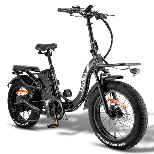 Fafrees F20 X-Max Electric Bike 20*4.0 Inch Fat Tire 750W Brushless Motor 48V 30AH Battery_desvips.com