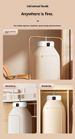 Smart Portable Clothes Dryer - 1000W PTC Fast Heating, Foldable Design With Remote Control, UV Sterilization For Baby & Home Use_desvips.com