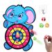 Dart Board For Kids With 3 Sticky Balls Indoor Outdoor Sport Party Games Cartoon Animal Dart Board Toys Christmas Gift_desvips.com