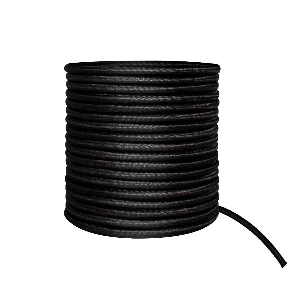 10m X 4mm Heavy-Duty Bungee Shock Cord, UV And Saltwater Resistant, Cut-to-Length DIY Elastic Rope For Kayak Tie Down, Shoe Laces, Hammocks, Cargo, Mu_desvips.com