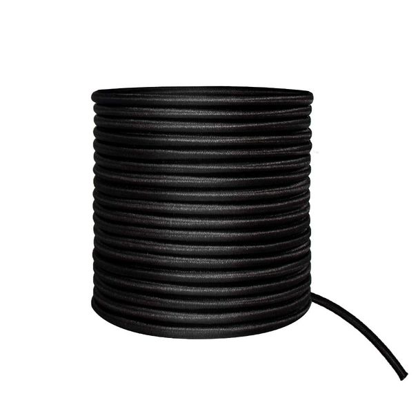 10m X 4mm Heavy-Duty Bungee Shock Cord, UV And Saltwater Resistant, Cut-to-Length DIY Elastic Rope For Kayak Tie Down, Shoe Laces, Hammocks, Cargo, Mu_desvips.com