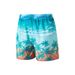 Summer Men's Beach Fashionable Printed Sports Shorts, Loose-fitting Anti-embarrassment Four-corner Swim Trunks,_desvips.com