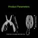 Stainless Steel Outdoor Portable Multitool Knife Keychain Screwdriver Tools Mini Pliers Herramientas Multi Tool_desvips.com