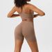 Women's Yoga Suit High Intensity Shockproof Sports Underwear Fitness Clothes Running Bra Summer Fitness Set_desvips.com
