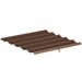 Ersatzdach Für 3 X 3 M Pergola, Einziehbar, Mit Regenabflusslöchern, Wetterfest, Polyester, 250 X 255 Cm Kaffee_desvips.com
