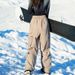 Loose Thick Velvet For Women, Waterproof And Windproof, Black Double Board Sports Outdoor, Men's Large Size Ski Pants_desvips.com