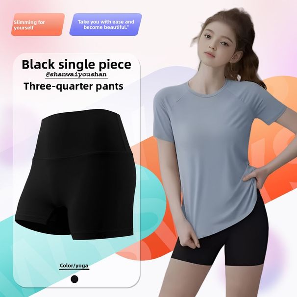 Sports Quick-Dry T-Shirt Women, Plus Size Loose Slimming Mesh Casual Fitness Short Sleeve Running Yoga Top For Women_desvips.com