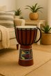 Golden Cup Drum 8inch Approximately 19cm African Hand Drum, Bongo, Congolese-style Percussion Instrument Solid_desvips.com