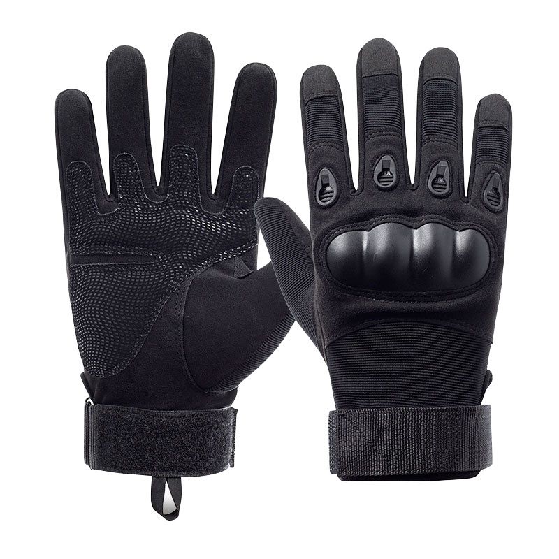 Tactical Motorcycle Men's Protective Outdoor Long Sports Breathable Racing Riding Full Finger Gloves_desvips.com