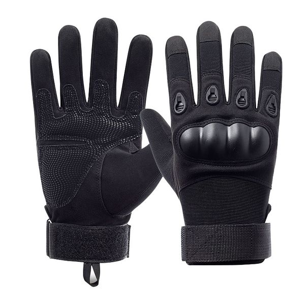 Tactical Motorcycle Men's Protective Outdoor Long Sports Breathable Racing Riding Full Finger Gloves_desvips.com
