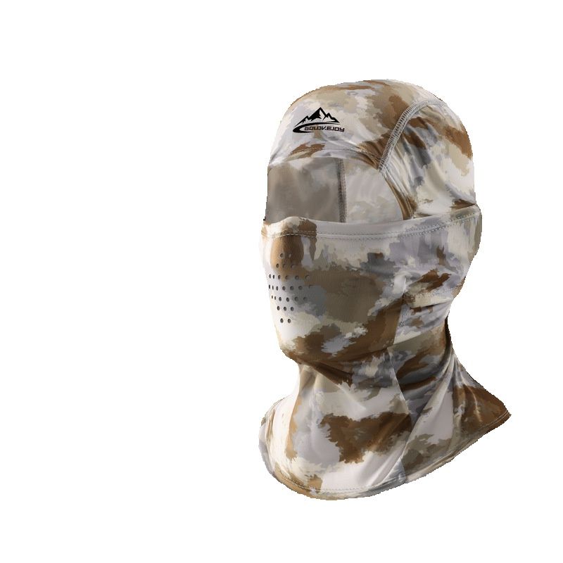 LazyZoom Summer Tactical Camouflage Headgear Men's Outdoor Fishing Motorcycle Ice Silk Breathable Sun Protection Riding Mask_desvips.com