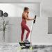 HOMCOM Stepper With Handlebar, Flat LCD Screen Adjustable Resistance_desvips.com