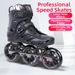 Adult Inline Speed Skates Three-Wheel Professional Racing Roller Skates For Men And Women Children's Roller Skates For Boys And Girls_desvips.com