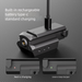 1043 Red Laser Sight G17 Up Down Left Right Mount Infrared Shockproof Waterproof Adjustable Rechargeable High Precision_desvips.com