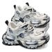 2027 Fashion European Station Sneakers Men Low Top Lace-Up Breathable Thick Sole Height Increase Non-Slip Wear-Resistant Vintage Do Old Running Shoes_desvips.com