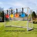 Professional Soccer Shooting Accuracy Trainer - Free Kick Target Net With Goalkeeper Simulation_desvips.com