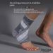 JINGBA Ankle Brace For Sports & Fitness - Breathable Support For Running, Basketball, Soccer, Jump Rope - Anti-Sprain Protection_desvips.com