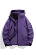 Spring And Autumn Thin Single-layer Jacket For Men And Women, Outdoor Hooded Sports Windproof And Waterproof Mountaineering Clothing_desvips.com