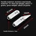 New Stainless Steel Mini Folding Knife For Outdoor Use, Pocket Knife, Keychain Accessory, Package Opener_desvips.com