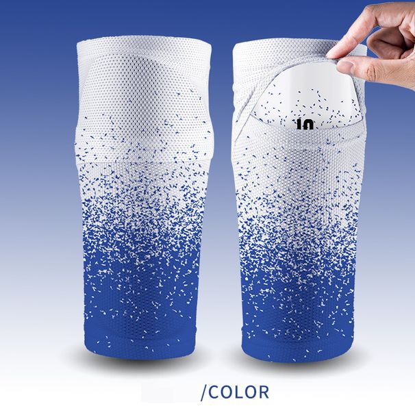 Sports & Entertainment Football shin guard socks shin guard fixed cover inner plug multi color elastic breathable shin guard socks_desvips.com