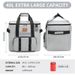 Large Capacity Insulated Cooler Bag Portable Waterproof Picnic Tote For Camping Outdoor Leakproof Thermal Lunch Box Carrier With Adjustable Strap_desvips.com