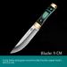 Authentic Mongolian Style Meat Knife - Stainless Steel Blade, Ergonomic Handle For Outdoor BBQ, Lamb Cutting & Dining_desvips.com