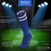 Premium Two Stripe Sports Socks Over The Knee Length For Adults And Children Men's And Women's For Spring Summer Autumn And Winter Thick_desvips.com