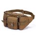 Military Fan Outdoor Sports Waterproof Fishing Multifunctional Chest Bag, Unisex Camouflage Trendy Business Waist Bag_desvips.com