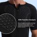 Honeycomb Protective Short Sleeved Basketball/rugby Training/match Tight Fitting Clothing For Soccer Goalkeepers And EVA Armor._desvips.com