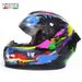 Electric motorcycle helmet Men's and women's helmet DOT full helmet run helmet_desvips.com