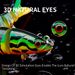 TREHOOK 5pcs/box 10cm 10.5g Sinking Swimbait Wobbler Pike Fishing Lures Artificial Multi 8 Segments Jointed Hard Bait Tackle Kit_desvips.com