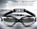 Hd electroplating waterproof anti-fog goggles Sunblock comfortable fashion ear protection dazzling swimming glasses_desvips.com