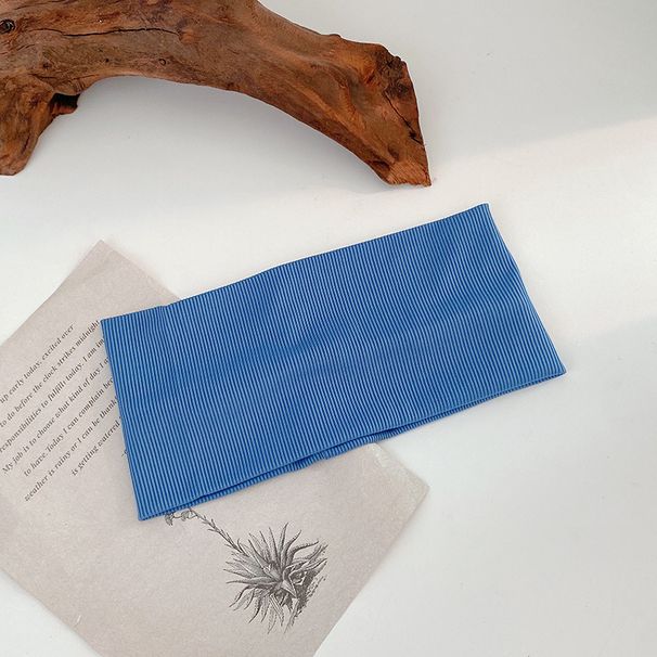 Ice Silk Sports Headband For Women, Autumn And Winter Running Yoga Headband, Sweat-Absorbing Face Washing Wide_desvips.com