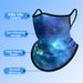 Quick Drying Outdoor Half Face Mask Motorcycle Riding Triangular Scarf Animal Print Children's Sun Protection UV Protection_desvips.com