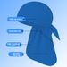 Solid Color Extra Long Cycling Bandana Hat Quick Drying Pirate Style Street Dance Sun Protection Cap For Men Tie Up Sports Cap_desvips.com