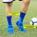 Adult Wear Resistant Non-Slip Mid Calf Soccer Socks Solid Color Sports Training Socks_desvips.com