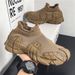New Men's Soft Bottom Casual Sports Easy To Wear Breathable Dad Shoes Large Size Comfortable Mesh Upper Durable_desvips.com