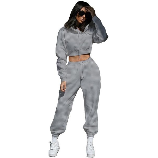 European And American Style Fleece Sweatshirt For Women Wish2023 Plus Size Hooded Long Sleeve Women's Sports Casual_desvips.com